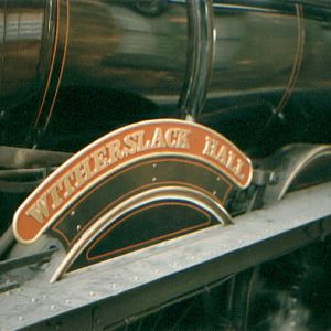 The "Hall Class" Nameplate.