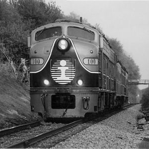 IC 100 At Mp 107 On the Illinois Central Iowa Div.