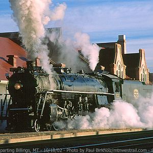 2003 Photo of the Year - SP&S 700 departing Billings, MT
