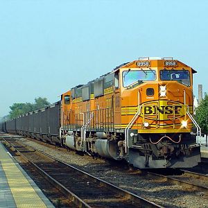 BNSF East into Chicago