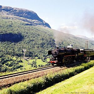 Romsdalen with steam.