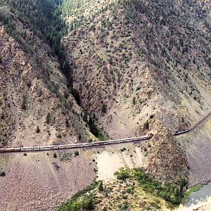 Through a Gore Canyon Tunnel