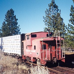 McCloud Caboose #102