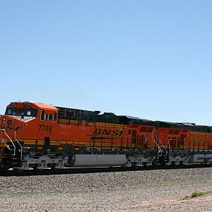 New BNSF Logo in Vaughn, NM