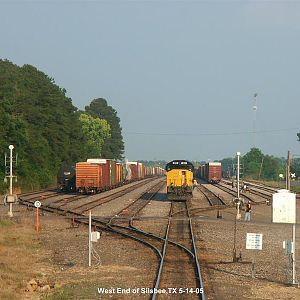 The West End of Silsbee Yard