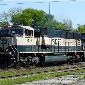 BNSF Coal Train Heading Toward Memphis