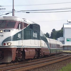 Egg tower and Amtrak