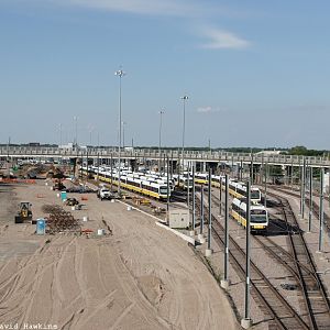 D.A.R.T. Light Rail Yard - Dallas TX