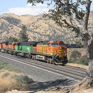 Tehachapi Loop in August