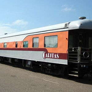 Caritas at St Paul Amtrak Station