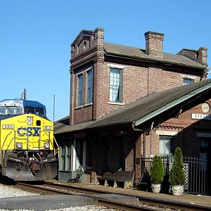 Passing The Depot In Stevenson, AL