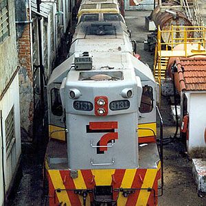 Locomotives in Mayrink 35