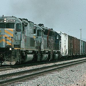 Three SD45