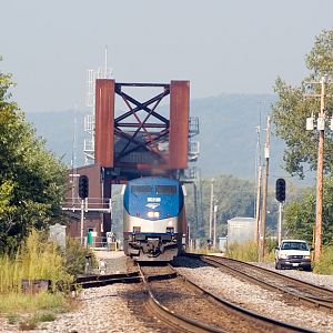 America's Train Crosses the Black River