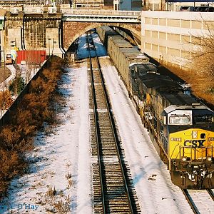 CSX takes out the trash