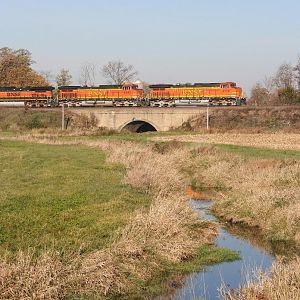 BNSF over Buffalo Creek