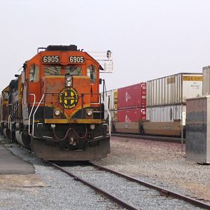 BNSF Track Geometry Train