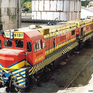 Locomotives in Mayrink 57