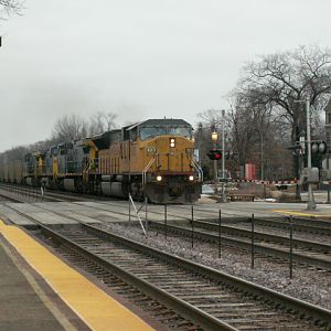 SD90MAC on a Coal Train