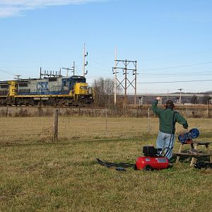 CSX January Railfanning