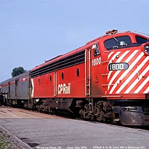 CPRail Red Lady - 1948 E-8