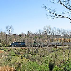 Westbound CSXT Grain Empties