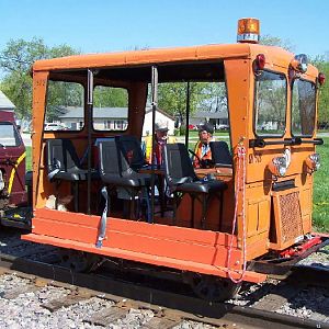 Great Motor motorcar 573 sits in Sheridan