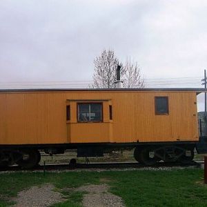 Little yellow caboose