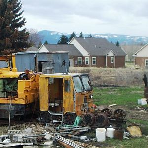 Old Maintenance of Way equipment