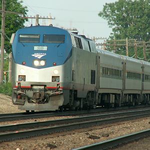 Amtrak 347 Rolling Slowly thru