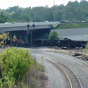 U839 derail at Lambert