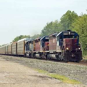 Eastbound CSX Q268