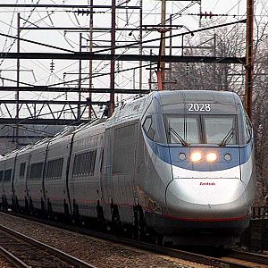 Westbound Acela