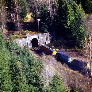 Above Cascade Tunnel