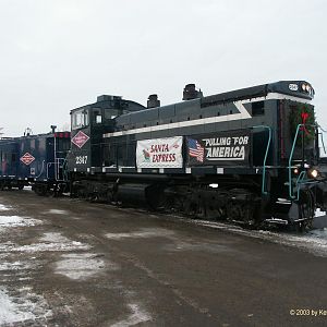 Progressive Rail Santa Express