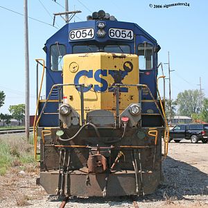 CSX 6054 GP40-2 Benton Harbor, MI