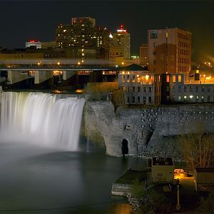 Ghost Train over High Falls