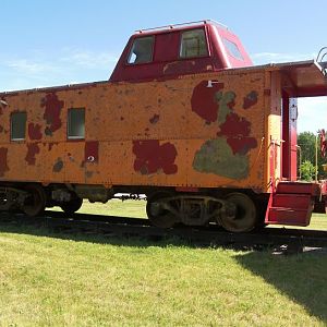 A2 Caboose at Spring Lake