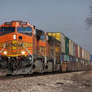 BNSF 5094 at Wilmington