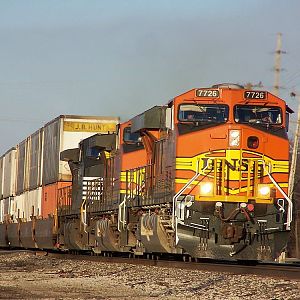 BNSF 7726 at Mazon