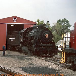 L&ER RR Steam Engine