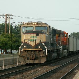 BN 9518 on a Coal Train