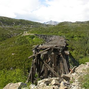 Abandond Bridge, White Pass