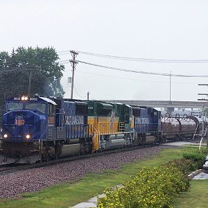 UP 2002, UP 1995 and UP 2001 on M-PRCB at Rochelle