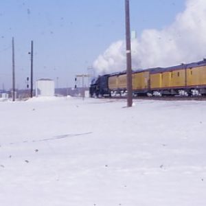 Westbound thru Grantville, KS