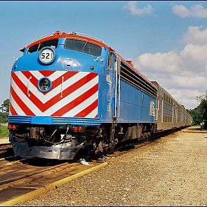 Metra E8 on the LIRR