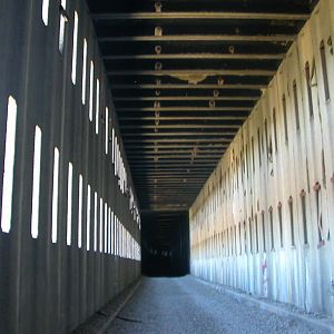 one of the old donner pass snow sheds