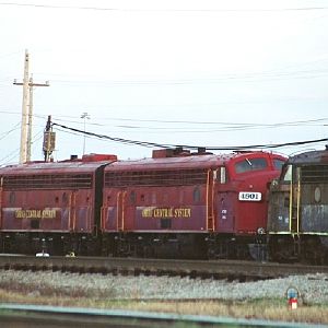 Ohio Central Units waiting at CSXs Yard for the ACWR