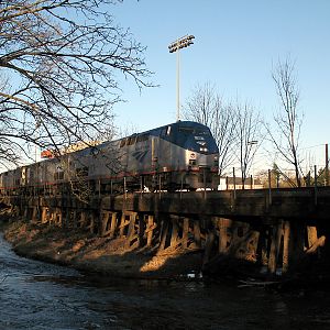 Coast Starlight over Mill Creek, Salem