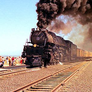 UP #3985 "Steam Show 1982" Salt Lake to Provo RT